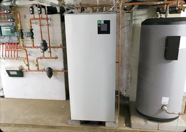 Centrale termica con pompa di calore