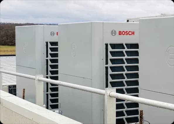 Sistema VRF Bosch installato